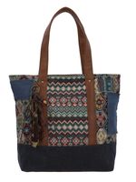 Cartera Textil Mujer Faui Tote Azul Rockford