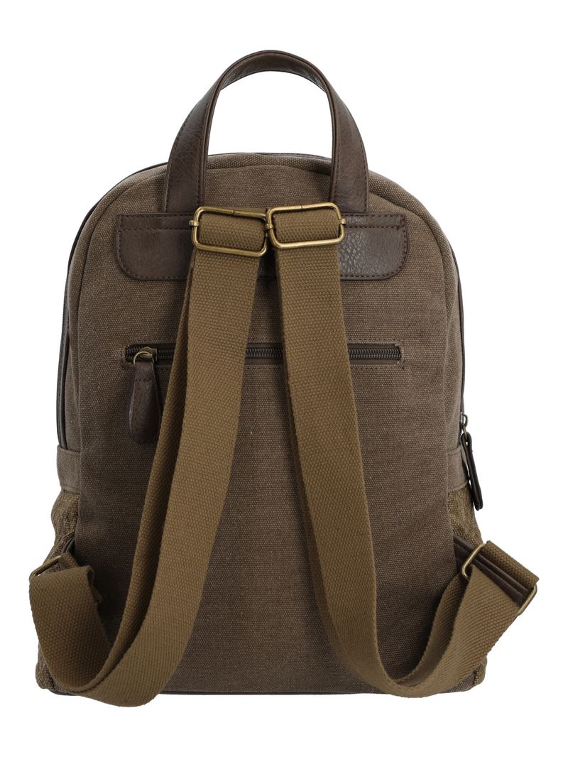 Mochila Textil Mujer Nahili Back Café Rockford