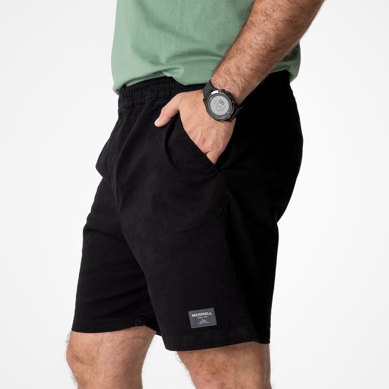 Short Hombre Camp Negro Merrell