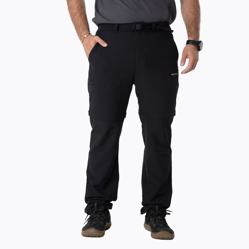Pantalon Hombre Detachable Negro Merrell