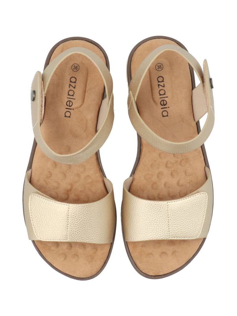 Sandalia Mujer Lucia Dorado Azaleia