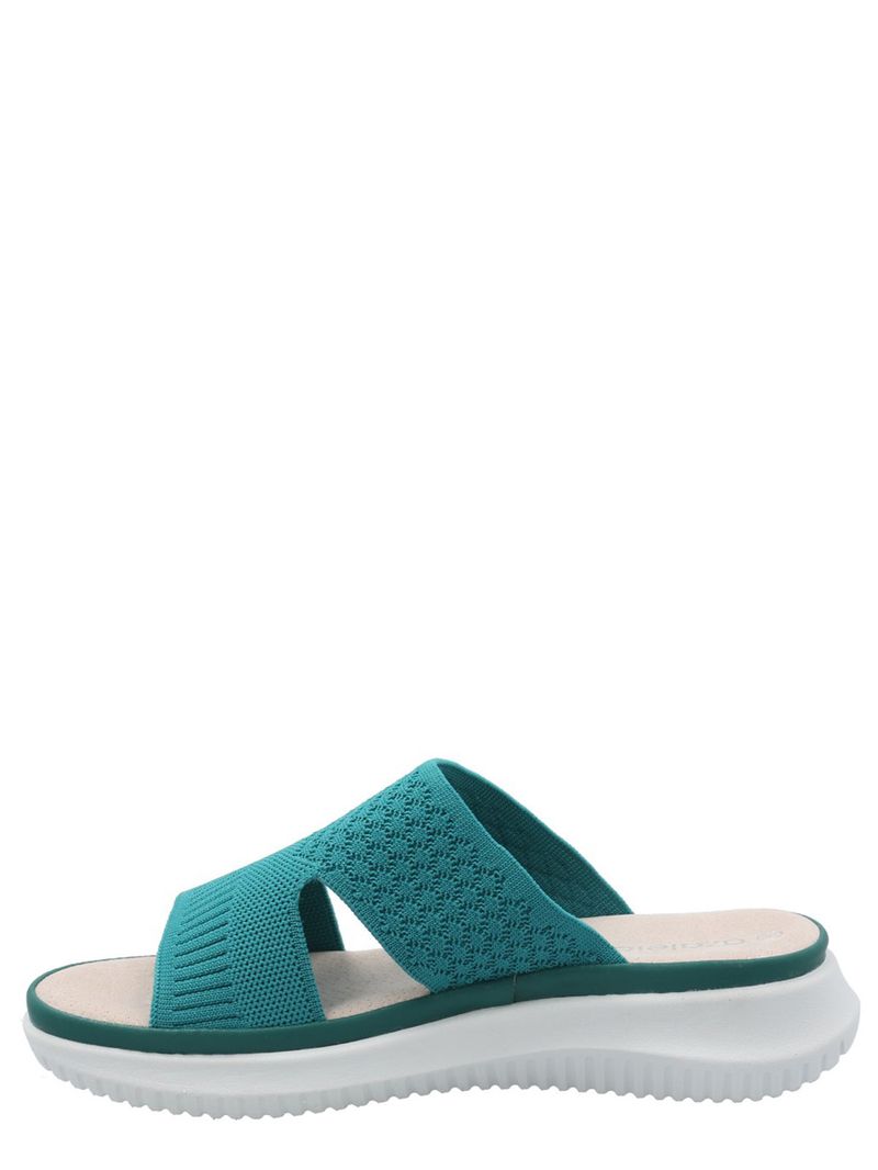 Sandalia Mujer Laraina Turquesa Azaleia