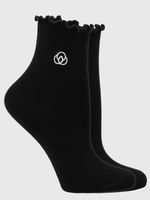 Calcetin Mujer 2 Pack Lettuce Negro BSoul