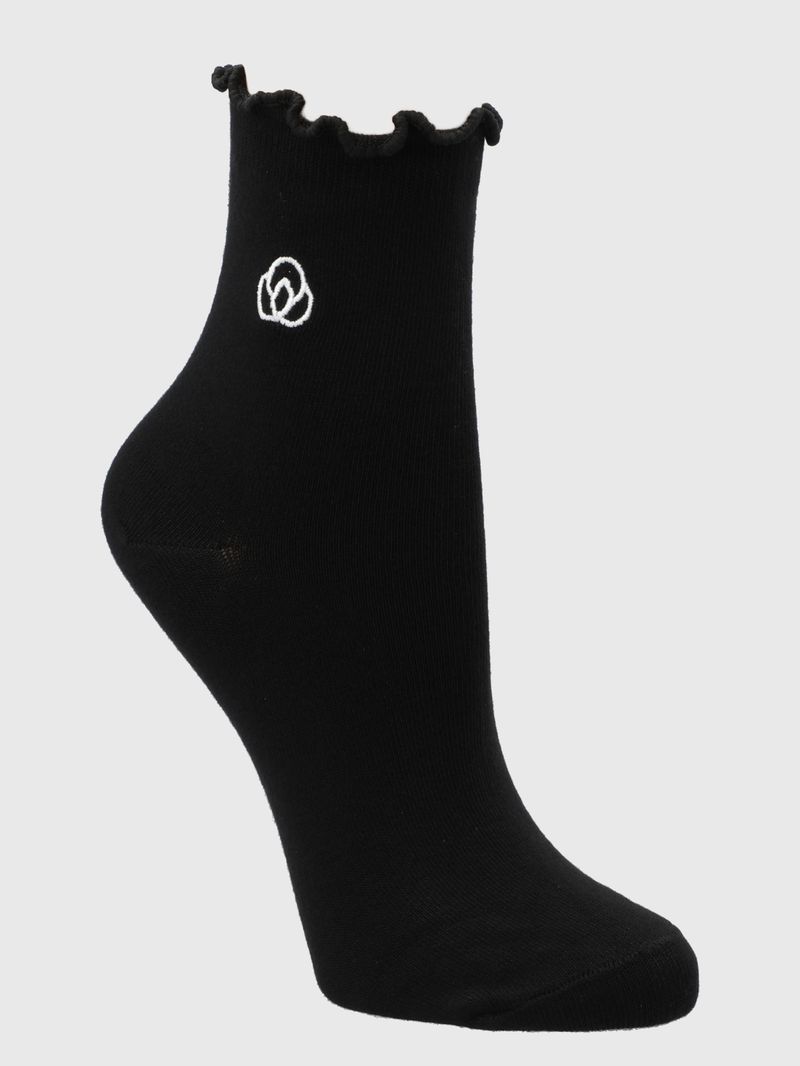 Calcetin Mujer 2 Pack Lettuce Negro BSoul