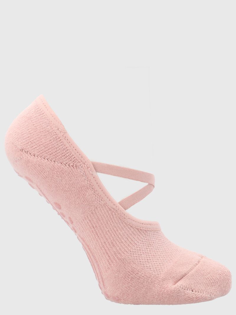 Calcetin Mujer Strap Grip NoShow II Rosado Bsoul