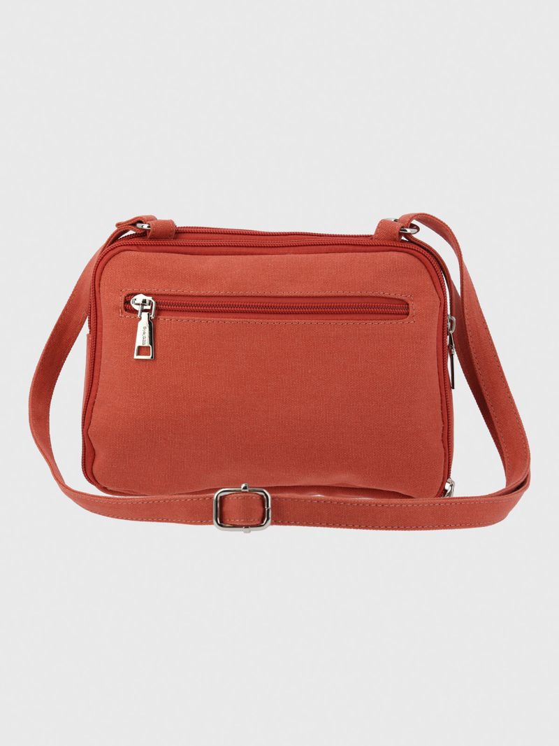 Cartera Mujer Beppo Cross Rojo Azaleia