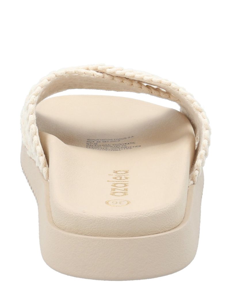 Sandalia Mujer Brina Natural Azaleia