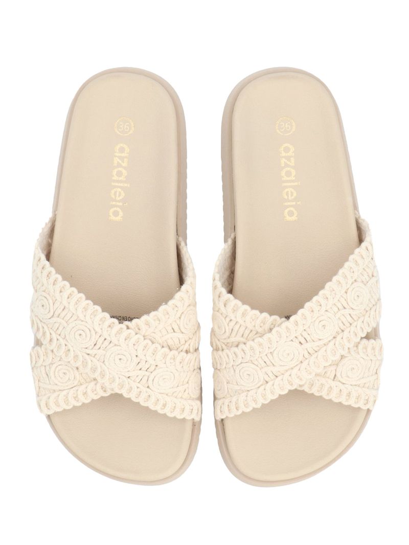 Sandalia Mujer Brina Natural Azaleia