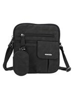 Cartera Mujer Harmony Cross Negro Azaleia