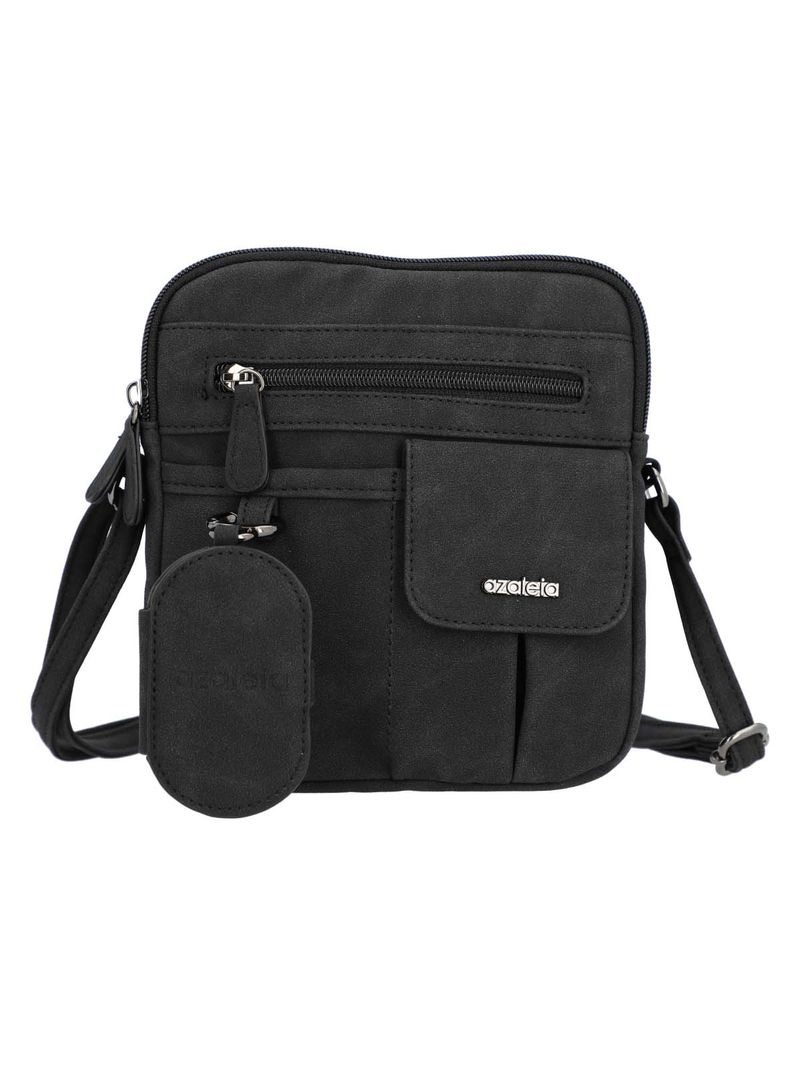 Cartera Mujer Harmony Cross Negro Azaleia