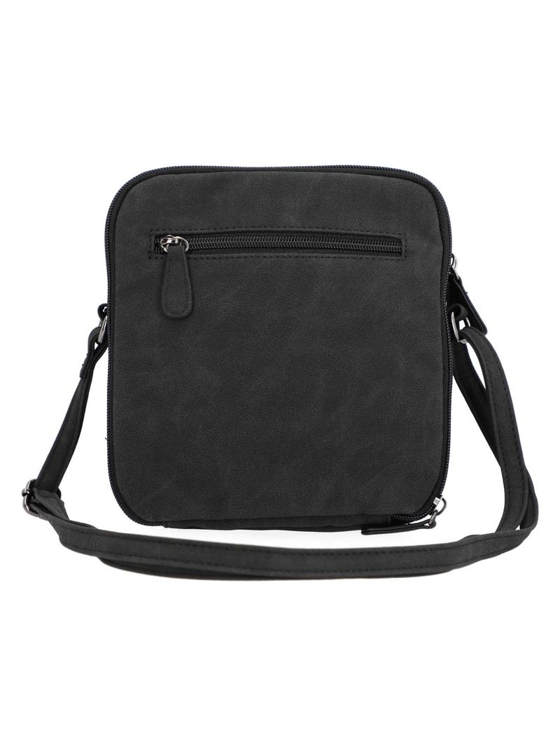 Cartera Mujer Harmony Cross Negro Azaleia