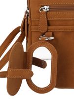 Cartera Mujer Harmony Cross Caramel Azaleia