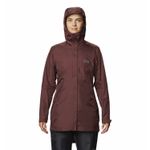 Cortaviento Mujer Acadia Gris Mountain Hardwear