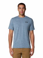 Polera Manga Corta Hombre Sunblocker  Azul Mountain Hardwear