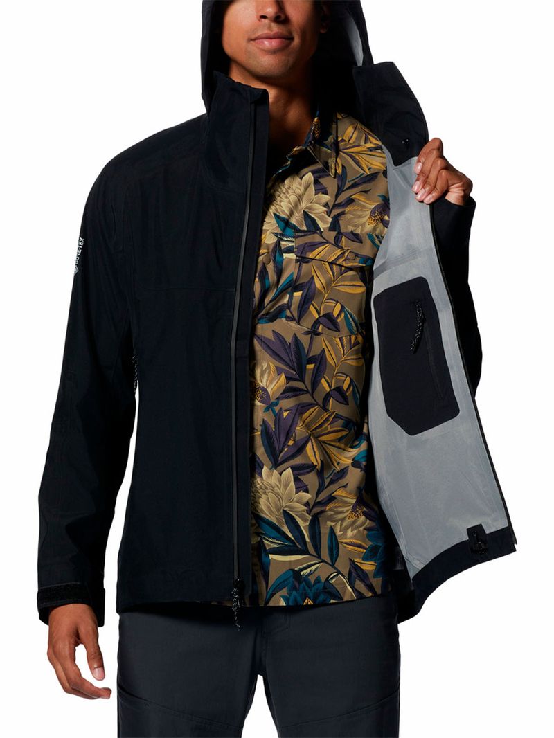 Cortaviento Hombre Trailverse Negro Mountain Hardwear