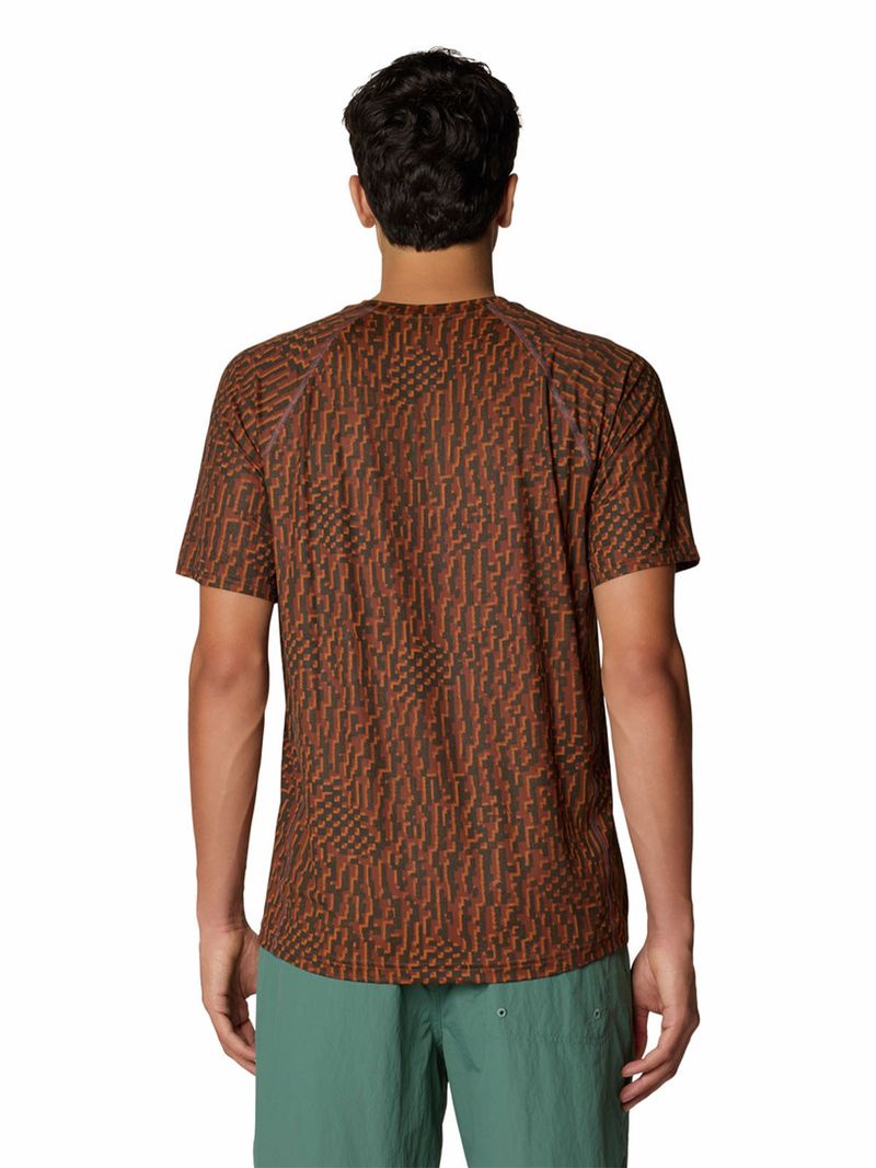 Polera Manga Corta Hombre Crater Lake Café Mountain Hardwear