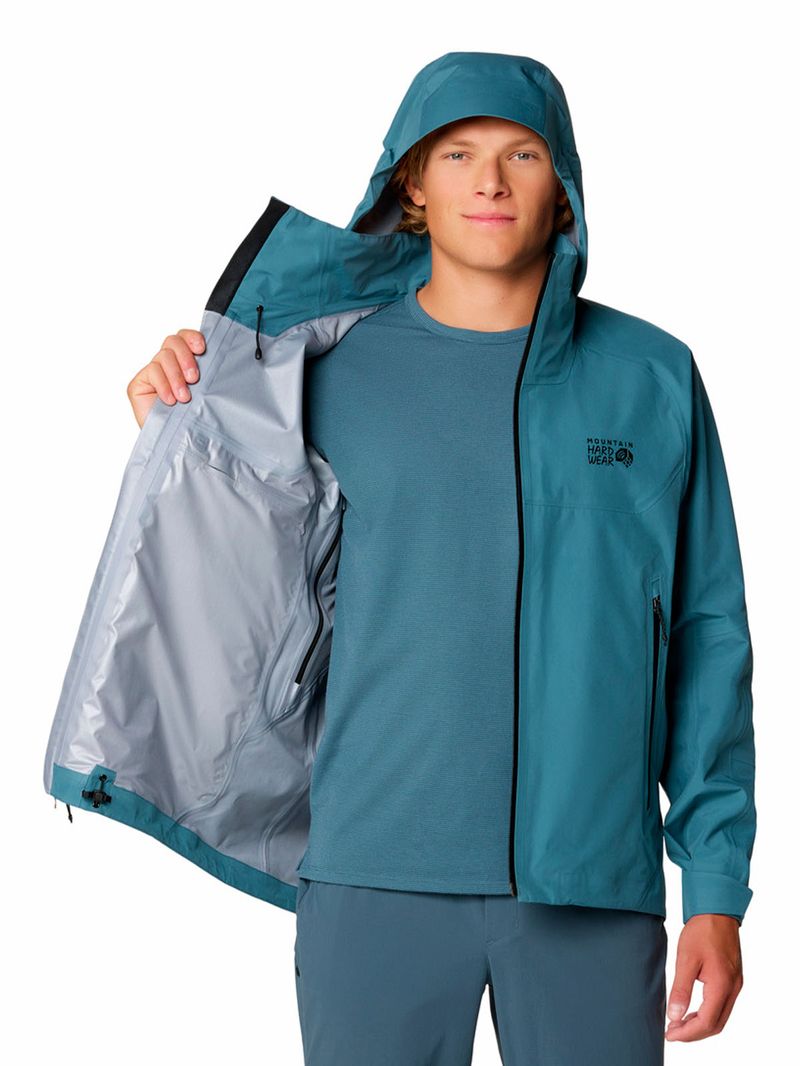 Cortaviento Hombre Trailverse  Azul Mountain Hardwear