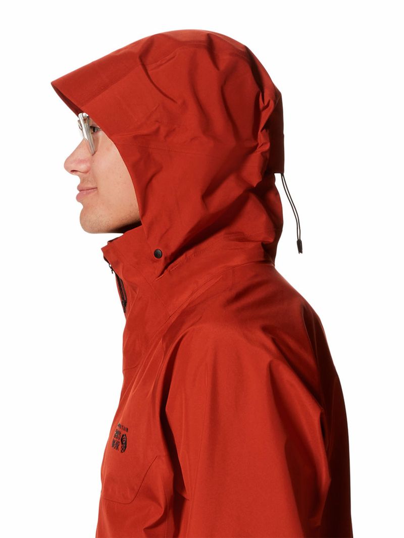 Cortaviento Hombre Trailverse  Rojo Mountain Hardwear
