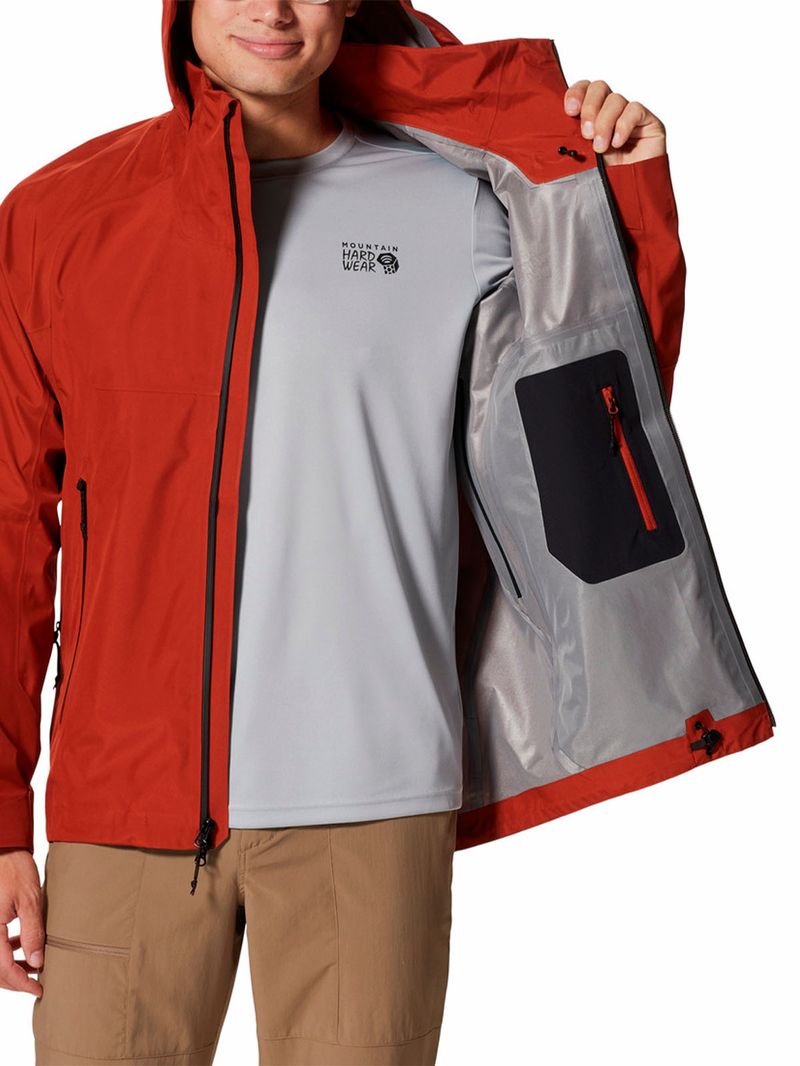 Cortaviento Hombre Trailverse  Rojo Mountain Hardwear