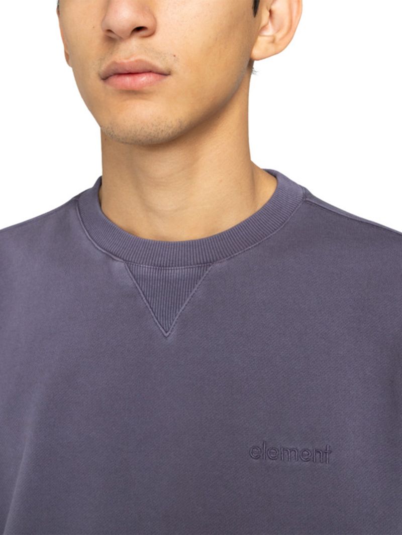 Polerón Hombre Lowcase pigment Gris Element