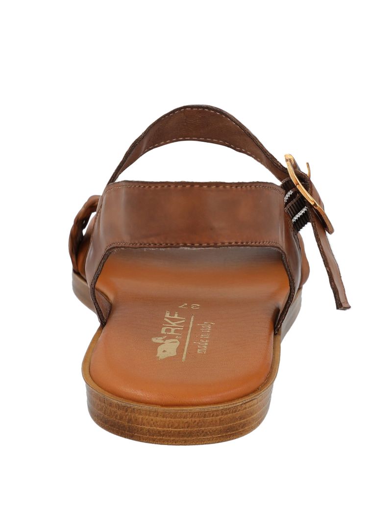 Sandalia Mujer Tanu Café Rockford