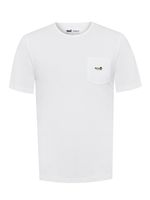 Polera Algodón Orgánico Hombre Drake Blanco Rockford