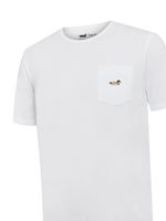 Polera Algodón Orgánico Hombre Drake Blanco Rockford