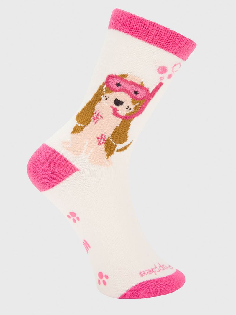 Calcetin Algodón Niña Pack Gift Dive Multicolor Hush Puppies