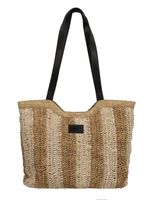 Cartera Raffia Mujer Sz Mallorca Tote Beige Rockford