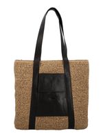 Cartera Raffia Mujer Sz Zlatni Tote Beige Rockford