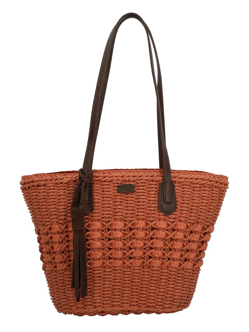 Cartera Papel Mujer Rkf Ivel Tote Naranjo Rockford