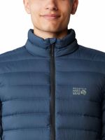 Parka Hombre Deloro Down Azul Mountain Hardwear