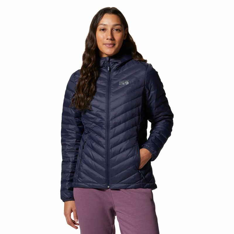 Parka Mujer Glen Alpine Down Gris Mountain Hardwear