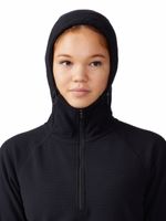 Polar Mujer Summit Grid Half Zip Negro Mountain Hardwear