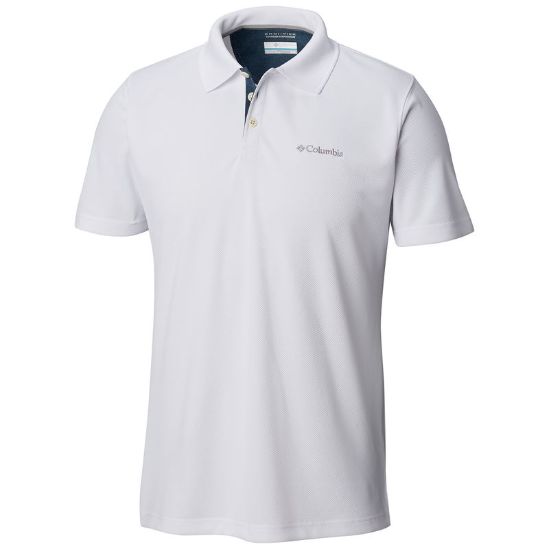 Polera Manga Corta Hombre Utilizer Blanco Columbia