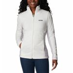 Polerón Mujer Basin Trail III Full Zip Blanco Columbia