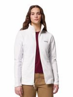 Polerón Mujer Basin Trail III Full Zip Blanco Columbia