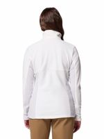 Polerón Mujer Basin Trail III Full Zip Blanco Columbia