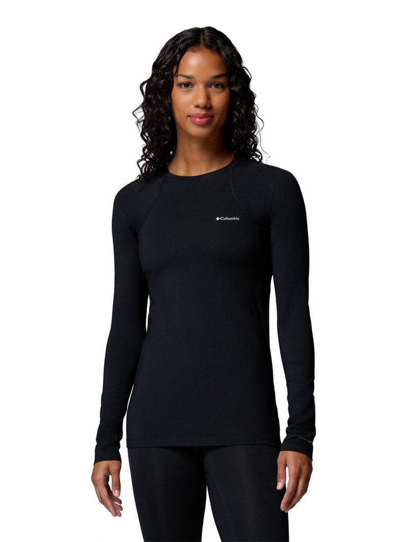 Primeras Capas Mujer Midweight Stretch Negro Columbia