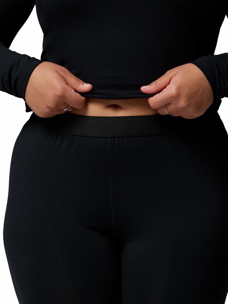 Primeras Capas Mujer Midweit Stretch Negro Columbia