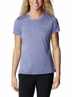 Polera Manga Corta Mujer Hike Azul Columbia