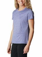 Polera Manga Corta Mujer Hike Azul Columbia