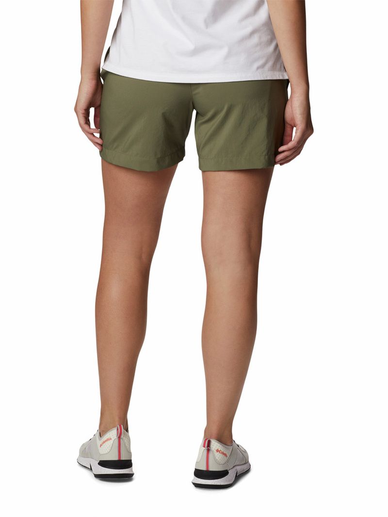 Short Mujer Silver Ridge Utility Verde Columbia