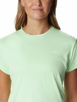 Polera Manga Corta Mujer Zero Ice Cirro Verde Columbia