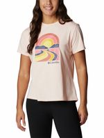 Polera Manga Corta Mujer Sun Trek Graphic Tee Rosado Columbia