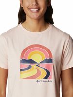 Polera Manga Corta Mujer Sun Trek Graphic Tee Rosado Columbia