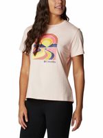 Polera Manga Corta Mujer Sun Trek Graphic Tee Rosado Columbia