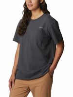 Polera Manga Corta Mujer Break It Gris Columbia