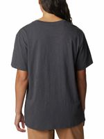 Polera Manga Corta Mujer Break It Gris Columbia