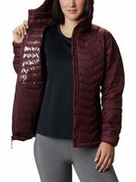 Parka Mujer Powder Lite Morado Columbia